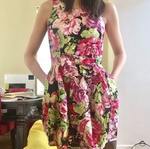 Helene Berman floral dress
